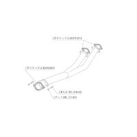 柿本改 マフラー フロントパイプ Standard ステージア E,GF-WGNC34改 RB26DETT 4WD 97/11〜01/10 5MT 個人宅不可 北海道・離島は要確認 | オートクラフト