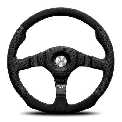 MOMO モモ ステアリング FIGHTER EVO LEATHER 350mm : オート