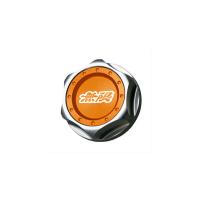 MUGEN 無限 ヘキサゴンオイルフィラーキャップ オレンジ フィットシャトル GG7 GG8 GP2 2013/8〜2015/3 | オートクラフト