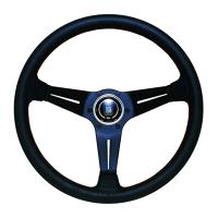 正規品  NARDI ナルディ SPORTS タイプラリー ブラックパンチングレザー/ブラックスポーク（35φ） N755 | オートクラフト