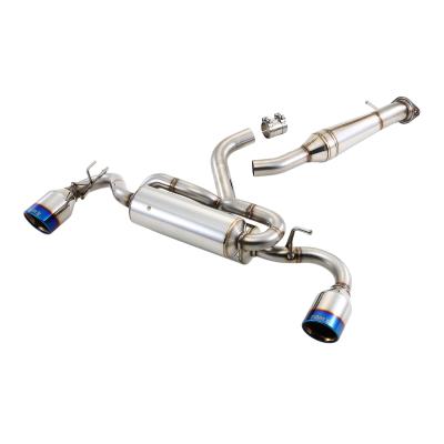 GR YARIS トムス製オーバルステンレスセンター出しマフラー　【最終値下げ】 GR YARIS トムス製オーバルステンレスセンター出しマフラー