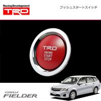 TRD プッシュスタートスイッチ ガソリン車（インジケーターランプ無） カローラフィールダー NZE161G NZE164G NRE161G ZRE162G 12/05〜15/03 | オートクラフト