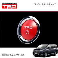 TRD プッシュスタートスイッチ ハイブリッド車 インジケーターランプ無 エスクァイア ZWR80G 14/10〜17/06 | オートクラフト