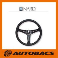 NARDI スポーツタイプラリー 350ミリ パンチングレザー/レッドステッチ ディープコーンタイプ N755 | オートバックスYahoo!ショッピング店