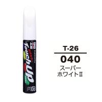 タッチアップペン 40 トヨタ/レクサス スーパーホワイト2 補修 タッチペン 塗料 ペイント ソフト99 T-26 | 雑貨&車用品 アーティクル2号店