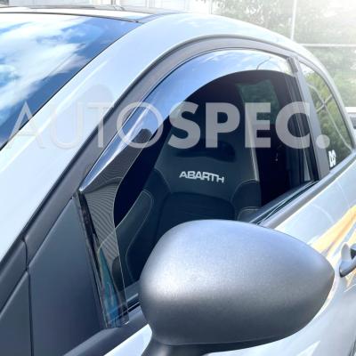 アバルト595 ドアバイザーMUD FACTORYドアバイザー　左右セット 楽天市場】フィアット500 アバルト500 ドアバイザー スーパー