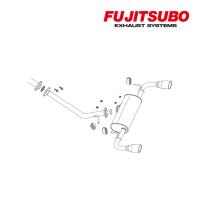 フジツボ RAV4 6AA-AXAH54 マフラー 360-20644 FUJITSUBO A-S ...