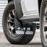 JAOS ジャオス マッドガードIII 泥除け 車 フロントセット ジムニー JB74系 ブラック B622518F | オートサポートグループ