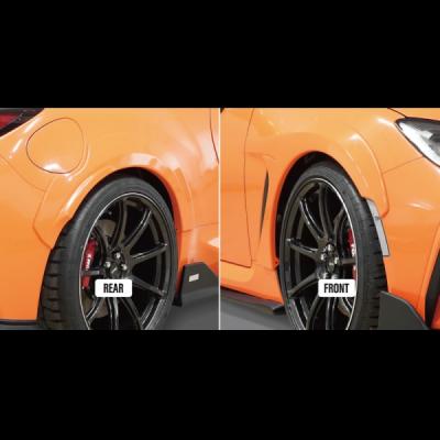 トムス GR86 ZN8 オーバーフェンダー 塗装済クリスタルホワイトパール
