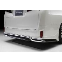 TRD リヤバンパースポイラー(マフラーセット用) 未塗装 アルファード ...