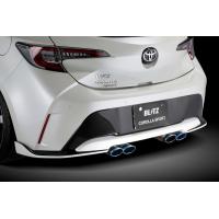 ブリッツ MAZDA3 ファストバック BPEP リアディフューザー BK 塗装済 ...