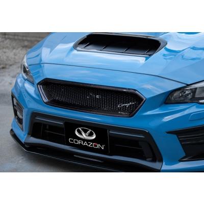 カーボン柄　wrx sti vab vag フロントグリル　後期　スバル スバル wrx sti vab vag 後期 フロント グリル 塗装品 エアロ