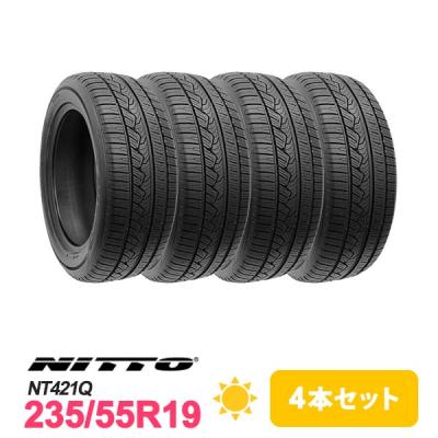 235 55 r19（ニットータイヤ／車、バイク、自転車）（本数：4本セット