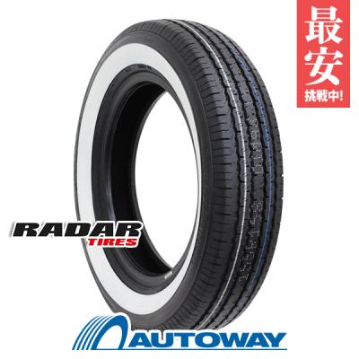 RADAR Dimax Classic 185R14 ホワイトリボン　４本セット ホワイトリボンタイヤ 15インチ（RADAR）のおすすめ人気商品一覧 通販