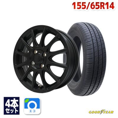イエローハット タイヤ 155 65 14（グッドイヤー／自動車 夏タイヤ