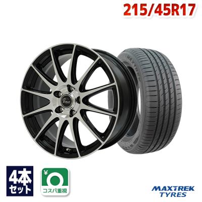 215 45 17 4本セット（自動車 夏タイヤホイールセット）｜タイヤ