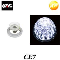 CE7　LEDユニットクリアリフレクター 24V（ホワイト） YAC 槌屋ヤック株式会社 コンビニ受け取り不可 | オートウイング Yahoo!店