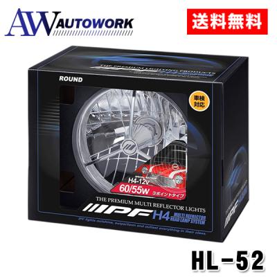 IPF HL−41 マルチリフレクターヘッドランプ 丸型（車、バイク、自転車
