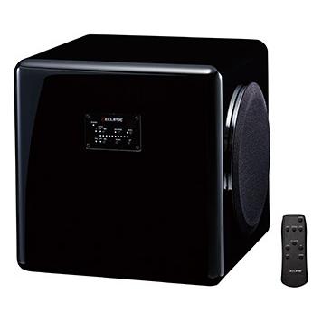 ECLIPSE サブウーファー(アンプ内蔵) 楽天市場】最大出力160W アンプ内蔵 薄型サブウーファー