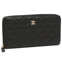 シャネル CHANEL 長財布 クラシック ロングジップ ウォレット ...