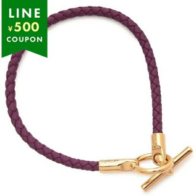 HERMES ブレスレット（色：パープル系）｜レディース