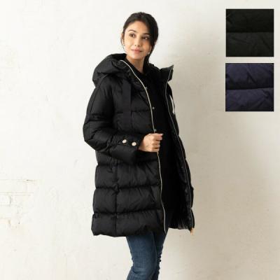 美品 ヘルノ ダウンコート POLAR TECH フォックスファー グレージュ 145162608.jpg