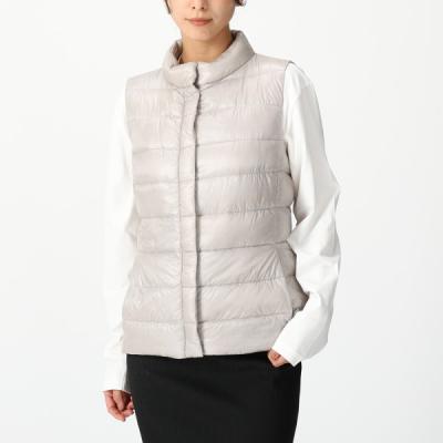 ヘルノ ダウンベスト レディース（色：ベージュ系）のおすすめ人気商品