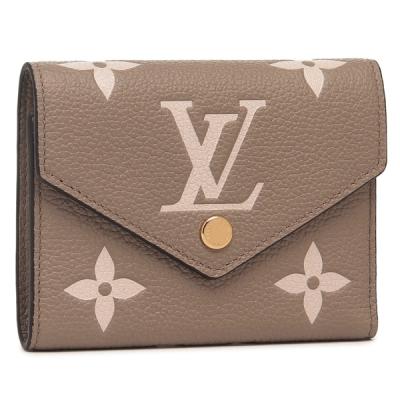 LOUIS VUITTON レディース三つ折財布（色：ベージュ系）｜財布