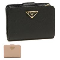 ✨極上美品・箱保証書付✨　PRADA 二つ折り　サフィアーノレザー　1ML018 プラダ 二つ折り財布 サフィアーノ レディース PRADA 1ML018 QHHの