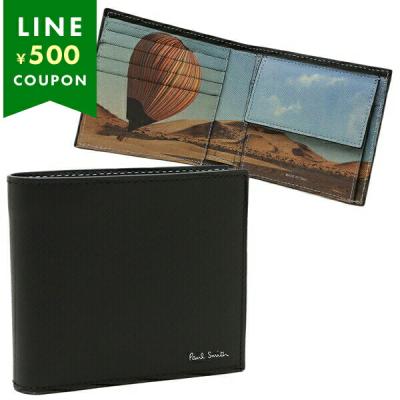 79（Paul Smith／メンズ二つ折り財布）（柄：無地）｜財布