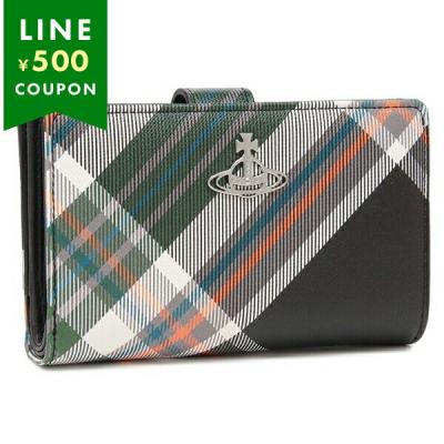 Vivienne Westwood レディース二つ折り財布（バッグ、小物素材：合成
