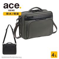 エースジーン ace.GENE フレックスライトコート ショルダーバッグ 撥水 4L 68233 メンズ 軽量 普段 旅行 散歩 ショルダー ハンドル付き | Axis.bag ヤフー店