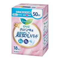 【花王】ロリエさらピュア吸水超安心パッド５０ｃｃ１８枚【ロリエ 軽失禁 吸水 パッド】 | アヤハディオネットショッピング