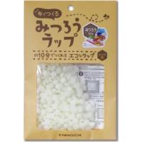 KAWAGUCHI　布でつくる　みつろうラップ　好きな布でサイズや形も自由に作れるみつろう50ｇ   ラップ みつろう 粒状  蜜ろう ミツロウ 蜜蝋 簡単 キット 布地み | 糸と真綿の秋田屋