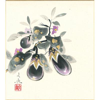 色紙 絵 中谷文魚（絵画）｜美術、工芸品 | 楽器、手芸、コレクション