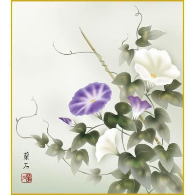 朝顔の色紙絵の商品一覧 通販 - Yahoo!ショッピング