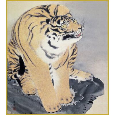 虎の絵（日本画）｜絵画｜美術、工芸品 | 楽器、手芸、コレクション の