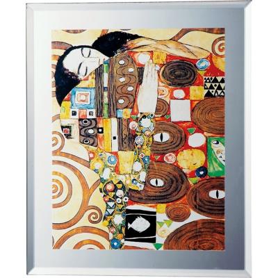 クリムト 抱擁（絵画）｜美術、工芸品 | 楽器、手芸、コレクション の