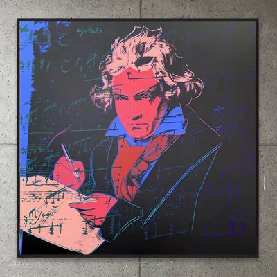 額装済/Sunday B Morning Beethoven II/ウォーホル 額装品/Sunday B Morning Beethoven II 3000枚 証明書付/アンディ