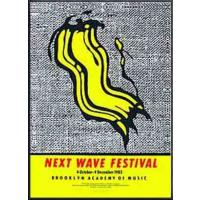 額装品/Next Wave Festival/ロイ リキテンスタイン/ポスター 額装品/Next Wave Festival/ロイ リキテンスタイン/ポスター