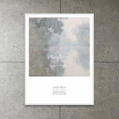 額装品/The Seine at Giverny Morning Mists 1897/クロード モネ