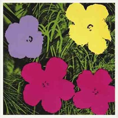アンディウォーホル flowers（アートポスター）｜美術、工芸品