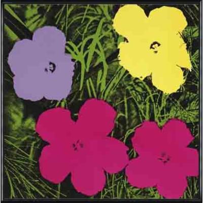 アンディウォーホル flowers（アートポスター）｜美術、工芸品 | 楽器