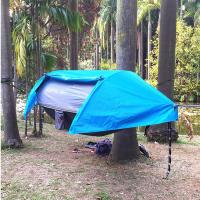 ハンモックテント ドーム型 一人用 1人用 テント 蚊帳 アウトドア 