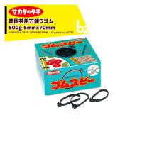 サカタのタネ｜＜2箱セット品＞ゴムスビー 500g 園芸用万能輪ゴム 5mmx70mm ネコポス｜法人様限定 | AZTEC ビジネスストア