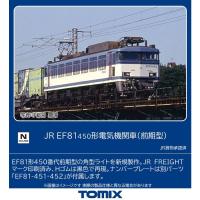 トミーテック(TOMYTEC) TOMIX Nゲージ JR EF81 450形 前期型 7161 鉄道模型 電気機関車 | あずきぱれっと