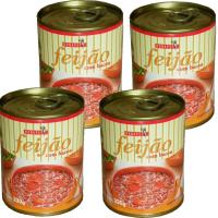 フェジョンの缶詰 4缶セット ベーコン入り 330ｇ feijao com Bacon BONAPETIT | azuselectshop