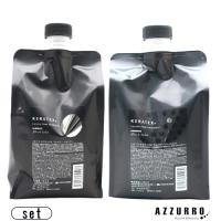 ハホニコ ケラテックス ファイバー シャンプー 1000ml トリートメント 1000g  詰め替え 合計2点セット【宅急便対応】 | AZZURRO-Yahoo!ショッピング店
