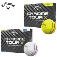 キャロウェイゴルフ クロムツアーX(CHROME-TOUR-X) トリプル・トラック ゴルフボール 1ダース (12球入り) 2024年モデル | 美-健康ゴルフ