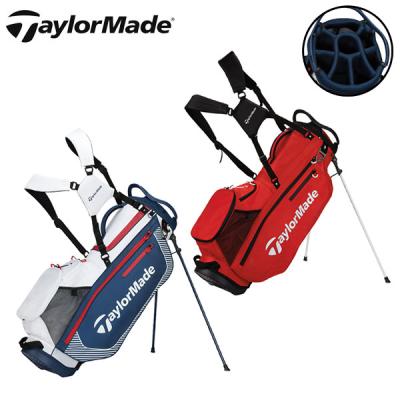TaylorMade キャディバッグ（色：レッド系）｜ゴルフ用バッグ｜ゴルフ
